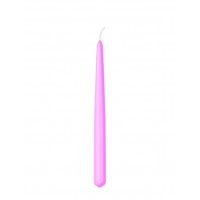 8 Elegant Pink Candles 24cm / 9.5inch