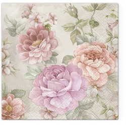 20 Napkins Memory Of Summer - 33x33cm / 13x13inch 3 ply