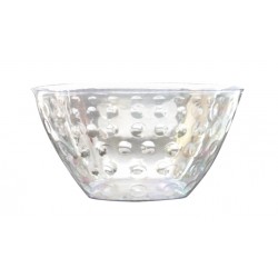 Hammered -  Elegant Transparent Serving bowl 2L / 68oz