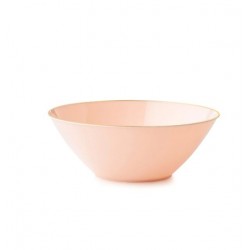 Curve - 20 Elegant Pink/Gold Dessert Bowls 150ml