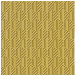20 Napkins Inspiration Texture Gold - 33x33cm / 13x13inch 3 ply