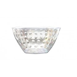 Hammered -  Elegant Transparent serving bowl 1L / 34oz