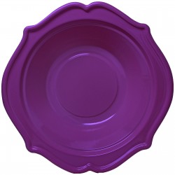Festive - 12 Party Purple Soup Bowls 400ml / 13.5oz