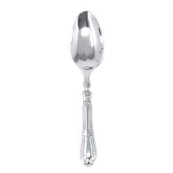Baroque - 12 Elegant Silver Spoons 