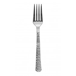Hammered - 20 Elegant Silver Forks 