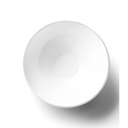 Curve - 20 Elegant White/Silver Dessert Bowls 150ml